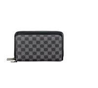 SDIUAKBV Bolso de Mano de Hombre Bolso de mano cuero PU for hombre con correa for la muñeca, ranuras for tarjetas multifunción y bolsillo oculto for efectivo Para viajar