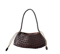 SDIUAKBV Bolsos de Cuero Tejido Bolso de mano vintage con diseño velero, tejido a, versátil, for uso diario, for una sola axila, for madres y mujeres Para viajar