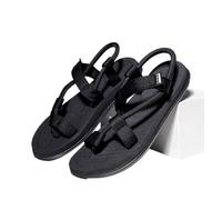 SDIUAKBV Chanclas Mujer Crestar Women's Sandals Outdoor Flats Slippers Female Anti-slip Beach Slides Comfort Soft Bottom House Para el verano(Black,41)