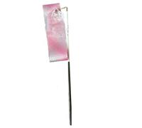 SDIUAKBV Cintas de Baile 10 Cintas de Danza rítmica, Gimnasia, Ballet y batuta for espectáculos Talento artístico, Color Rosa Brillante para Gimnasia(400cmx4.5cm,White Handle)