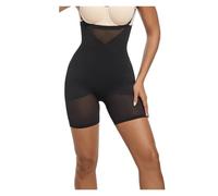SDIUAKBV Faja Abdominal Mujer Body Moldeador Ligero for Mujer, de Abdomen, Entrenador Cintura, Ropa Interior Adelgazante y Reductora, Fino Transpirable para los Deportes(Black 802,S)