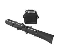 SDIUAKBV Funda Snowboard Bolsa combinada for Snowboard y Botas de esquí, poliéster Negro, Ideal for Camping, Senderismo Viajes