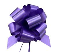 SDIUAKBV Lazos con Cinta de Regalo 10 Lazos Grandes de 12,7 cm (5 Pulgadas) con Cinta for Envolver Regalos Pascua y cestas Boda(Purple)