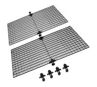 SDIUAKBV Separador de Acuario 4 Piezas de Tablero de Aislamiento for pecera, Rejilla Inferior for Acuario, Red de Pesca, Divisor de Pantalla