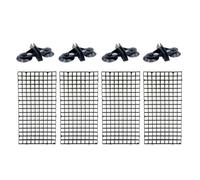 SDIUAKBV Separador de Acuario Placa de celosía empalmada for Acuario, Separador de Placa de Filtro, Suministros for Peces, Placa de Aislamiento for acuarios(Black)