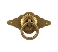 SDIUAKBV Tirador Manija Anillo para Cajón Perilla de cajón anillo, 1 tiradores tocador latón for decoración muebles, perillas puerta armario Cajón(A Ring Dia 25mm)