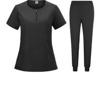 SDIUAKBV Uniforme Enfermera Uniforme médico elástico, Conjunto de exfoliación quirúrgica Hospital, Tops, Pantalones, Ropa Trabajo enfermería, médicos para Mujeres(Color 8,M)