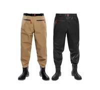 SDIUAKBV Vadeadores Vadeadores de Pesca de Lomo, Pantalones for vadear con señuelo de río y Lago, Ropa de Viaje for el mar, Monos Impermeables for Exteriores, Comodidad Transpirable(A,L)