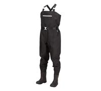SDIUAKBV Vadeadores Wader Botas de Pesca de Pecho de Caza y Pesca de PVC, Nailon, Cuadros Negros, ultraalta Resistencia, for Hombres, en 14 tamaños(X-Large 10-11)