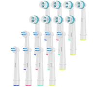 Sdiveson Cabezales de cepillo de repuesto Interspace y Ortho Care compatibles con cepillo de dientes eléctrico Oral B, aparatos ortopédicos, puentes dentales, implantes dentales y paquete combinado de