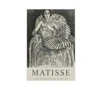 SDKAHKZO Henri Matisse - Lienzo decorativo para pared, diseño de Grande Odalisque A La Culotte Bayadere, 60 x 90 cm