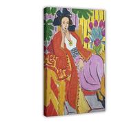 SDKAHKZO Henri Matisse - Lienzo decorativo para pared, diseño de The Red Jacket, póster decorativo para el hogar, bar, restaurante, garaje, cafetería, logotipo, regalo, 40 x 60 cm