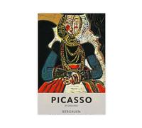 SDKAHKZO Pablo Picasso6 - Póster decorativo en lienzo para decoración de pared, hogar, bar, restaurante, garaje, cafetería, regalo, 30 x 45 cm