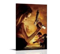 SDKLGNOPQB Póster decorativo de protagonista de la película "Wanted" para pared e impresión artística moderna para dormitorio familiar, 20 x 30 cm