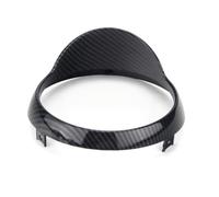 SDKOTREW Faro Moto Rejilla Cubierta Para Faro De Motocicleta, Anticolisión, Negro, Carbono, Mate, Luces, Marco, Anillo Embellecedor Para GTS 250 300 18-2020