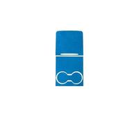 SDLDCVXZ Car Center Console Stoarge Panel Trim Sticker Interior Tuning Accessories Compatible for Tesla Model 3（2019-2023） Model Y(Blue)