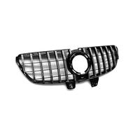 SDLDCVXZ Parrilla de parachoques delantero compatible con Mercedes Benz Clase V W447 V220 V250 V260 2021 2022 2023 2024 GT Style Racing Grills(Silver)