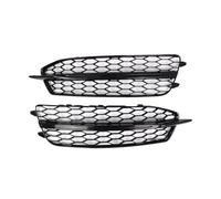 SDLDCVXZ Rejillas de ventilación for luz antiniebla de coche, compatibles con el marco de la luz de conducción del parachoques delantero inferior del coche C7(B)