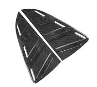 SDLDCVXZ Un par de Cubiertas de persianas traseras for Coche, embellecedor de Panel Lateral de Cuarto Trasero, Compatible con VW Polo MK5 6R 6C 2011-2017(Carbon Look)