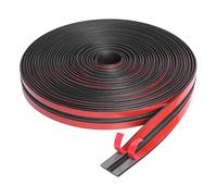 SDLDEER Banda de Goma de Sellado para Parabrisas de Auto 6m x 19mm en Forma de T, Tira de Sellado para Parabrisas de Auto, Tira de Sellado de Clima para Puerta de Auto, Tira de Sellado para Puerta