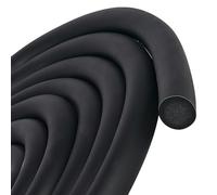 SDLEDER Cordón Redondo de Polietileno para Juntas de 5 m x 16 mm de Diámetro, Perfil de Relleno Redondo de Espuma y Junta de Polietileno para Juntas de Puertas y Ventanas, Paredes y Techos