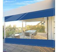 SDLLG Cortinas de Invierno para Exteriores, Resistentes a la Intemperie, Personalizables, 0,5 mm, para jardín, balcón, Exterior, Garaje, cenador, terraza, Cubierta, 2 x 4 m (Alto x Largo)
