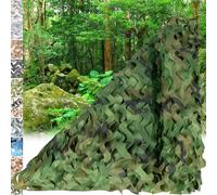 SDLLG Red de Camuflaje Engrosada 210D, Red de protección Solar, Red de Camuflaje para decoración, Paisaje Forestal, Caza, protección Visual, Exterior, Camping, jardín, decoración de Fiestas