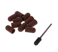 Sdlnklm 10 Piezas de Accesorios para Taladro de Uñas, Rodillo de Lijado, Papel Abrasivo para Manicura Y Pedicura, Apto para Uso Profesional en El Hogar, 5 x 11 mm