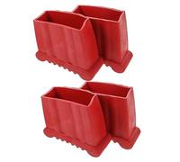 Sdlnklm 4 Fundas para Patas de Escalera, Antideslizantes, de Fácil Instalación, Aptas para La Mayoría de Escaleras, Resistentes Al Desgaste, Prácti, 5,1 cm x 2,7 cm