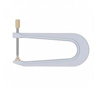 Sdlnklm Abrazadera para Violín Accesorio Fundamental Instrumento Cuerda Moverse Fácilmente Sobre Irregulares Cabeza Rotatoria Seguro para Músicos Estudios Luthier Aficionados Música Clásica, 120MM