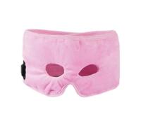 Sdlnklm Antifaz Térmico con Mando a Distancia, Temperatura Ajustable, Tejido Cómodo Y Transpirable, Ideal para Descansar, Dormir Y Meditar, Rosa