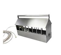Sdlnklm Automático para Aves de Corral con 2 Depósitos, Dispensador Automático de Agua para, Faisanes, Gansos Y Palomas, 40cm
