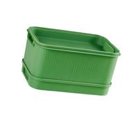Sdlnklm Bandeja para Germinar Semillas, Kits de Mini Invernadero, Bandeja Multiusos para El Cultivo de Semillas de Brócoli, Perilla, Alfalfa, Verde Claro