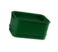 Sdlnklm Bandeja para Germinar Semillas, Kits de Mini Invernadero, Bandeja Multiusos para El Cultivo de Semillas de Brócoli, Perilla, Alfalfa, Verde Oscuro