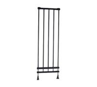 Sdlnklm Barrera para Perros, Suministros para Mascotas, Puerta de Tipo Paso para Cachorros, Ideal para Escaleras, Pasillos, Cocinas Y Puertas, Negro, Ancho de 75 a 135cm
