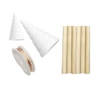 Sdlnklm Bobinadora de Bobinas Cobre Antena Jardinería Plantilla Enrollado Alambre Kit DIY Juego Artesanal Precisión en de Espiras Adecuada para, S L y alambre de varilla