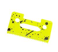 Sdlnklm Cabezal para Cortapelos Móvil Cerámica Reemplazable Dos Orificios s Ajustables Accesorio de Recambio Adecuado para Corte de Pelo Uso, Amarillo