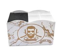 Sdlnklm Caja de Almacenamiento para Tijeras de Peluquería Que Contiene Herramientas de Corte de Cabello, Cepillo, Peine Y Accesorios de Salón. Fabricada, Blanco