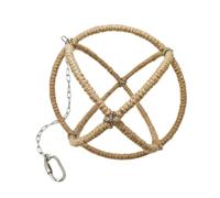 Sdlnklm Columpio Pequeño con Forma de Bola para Loros, Columpio Decorativo para Pájaros, Accesorios para Jaulas de Periquitos Y Agapornis.