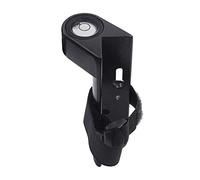 Sdlnklm Dispositivo de Medición Portátil, Nivel de Burbuja en Calidad de Aluminio, con Nivel de Burbuja, O Barra Cuadrada de Fibra de Carbono, negro