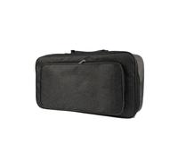 Sdlnklm Funda para Pedales de Guitarra Bolsa Estuche Maletín Organizador con Tejido Textil y Ribete Negro Ligera y Portátil Adecuada para Artistas Móviles Estudios Transporte Diario