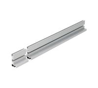 Sdlnklm Guía para Mesa de Fresadora, Aluminio, Guía de Inglete Extensible, Abrazadera, de Riel Ajustable, Adecuada para Carpintería, Banco de Trabajo,