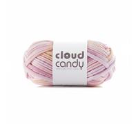 Sdlnklm Hilo para Tejer de Punto Hilo de Estambre Cinta de Camiseta Hecho a Mano con Acabado Suave Hilo Textil Grueso para Resultados Profesionales en DIY, Ice Cream