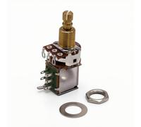 Sdlnklm Interruptor de Botón Pulsador Potenciómetro A500K Unidad Push Pull para Guitarra Eléctrica Permite Cableado O Paralelo y Control de Volumen Compacto y