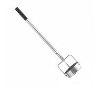 Sdlnklm Perforador de Instrumento para Crear Agujeros en Cubiertas de Suelo con Empuñadura Cómoda y Función Ahorro Adecuado para Plantación Horticultura, 10CM
