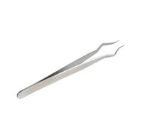 Sdlnklm Pinza para Extensiones de Pestañas Pinza para Separación Precisa Pinza Profesional con Diseño Ergonómico Pinza para Aplicación DIY Adecuada para, Plata