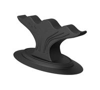 Sdlnklm Soporte para Uñas para Fijador Manicura Herramienta Silicona Compacta Apoyo Estable Adecuado para Profesionales Hogar DIY Medidas, Negro