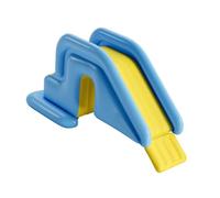 Sdlnklm Tobogán Acuático Inflable, para Niños, Fácil Montaje, PVC Portátil, Práctico, Accesorios para Interiores Y Exteriores, Azul Claro