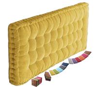 SDNAM Cojin para Banco Exterior Interior 100x50 80x45 100x45 Cjin Jardin Cojin de Banco Grueso, Cojines para Bancos para Terraza Balcón Palet Comedor Columpios(1@,Square(55x55cm/22x22in))