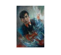 sdnkbro Póster decorativo de The Umbrella Academy The Art of Number Five in The TV Series Heroes, lienzo decorativo para pared e imagen artística moderna para decoración de dormitorio familiar, 12 x